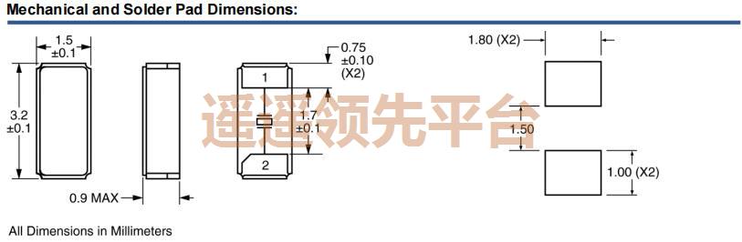 IL3X2-HX5F12.5-32.768KHz,ILSI无源晶振,IL3X2贴片晶振
