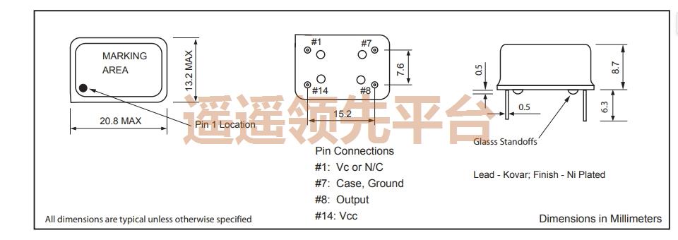OC14C-32M768-A100AV,Fortiming晶振,OC14C有源晶振