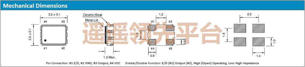 QTX333A10.0000B15TM,Quarztechnik贴片晶振,QTX3有源晶振
