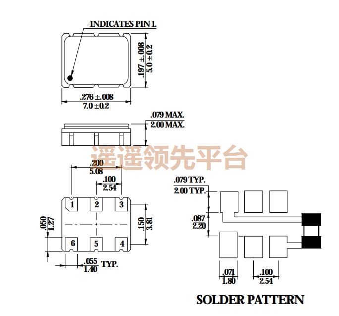 VS9MTUG-255.520,欧美进口RAMI晶振,VS9M贴片振荡器