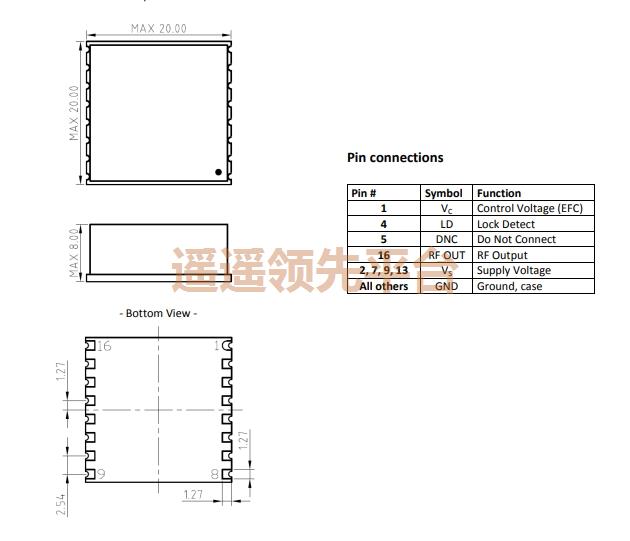 AXLE130-10-2C_Rev.1-1000.000MHz,AXTAL差分晶振,AXLE130温补晶振