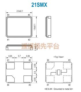 27.000MHz21SMXR/TT/iii/8,日本SMI晶振,21SMX贴片晶振