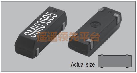 86M0368-16(LPN),SMI黑色面无源晶振,86SMX(LPN)谐振器