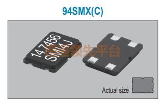 94M160-18(C),SMI贴片晶振,94SMX(C)无源进口晶振