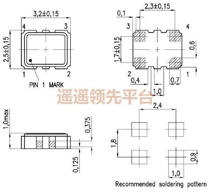 T-98454FS-LF-26.000MHz,欧美进口KVG晶振,T-98000晶振