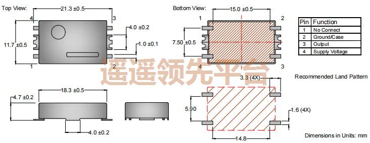 210-22-5-2070-3R3-16M384000,Anderson有源晶振,AE210晶振